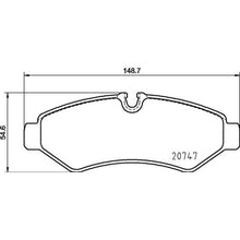 Cargar imagen en el visor de la galería, Balata Brembo P50155 - Mi Refacción
