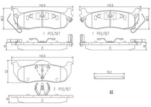 Cargar imagen en el visor de la galería, Balata Brembo P56074N - Mi Refacción