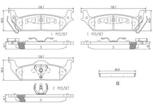 Cargar imagen en el visor de la galería, Balata Brembo P56091N - Mi Refacción