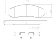 Cargar imagen en el visor de la galería, Balata Brembo P56092N - Mi Refacción