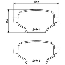 Cargar imagen en el visor de la galería, Balata Brembo P59098 - Mi Refacción