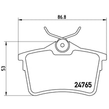 Cargar imagen en el visor de la galería, Balata Brembo P61084 - Mi Refacción