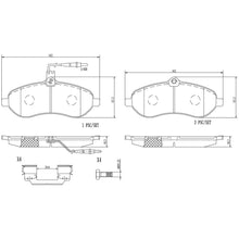 Cargar imagen en el visor de la galería, Balata Brembo P61096N - Mi Refacción