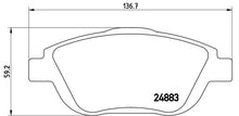 Cargar imagen en el visor de la galería, Balata Brembo P61103 - Mi Refacción