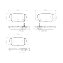 Cargar imagen en el visor de la galería, Balata Brembo P61111N - Mi Refacción