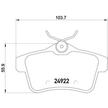 Cargar imagen en el visor de la galería, Balata Brembo P61114