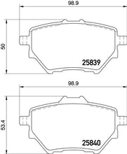 Cargar imagen en el visor de la galería, Balata Brembo P61122 - Mi Refacción