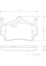 Cargar imagen en el visor de la galería, Balata Brembo P65028N - Mi Refacción