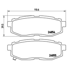 Cargar imagen en el visor de la galería, Balata Brembo P78018 - Mi Refacción