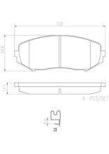 Cargar imagen en el visor de la galería, Balata Brembo P79018N - Mi Refacción