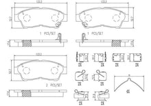 Cargar imagen en el visor de la galería, Balata Brembo P83034N - Mi Refacción