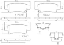 Cargar imagen en el visor de la galería, Balata Brembo P83056N - Mi Refacción