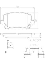 Cargar imagen en el visor de la galería, Balata Brembo P83061N - Mi Refacción