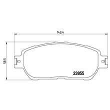 Cargar imagen en el visor de la galería, Balata Brembo P83105 - Mi Refacción