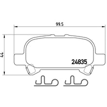 Cargar imagen en el visor de la galería, Balata Brembo P83110
