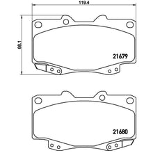 Cargar imagen en el visor de la galería, Balata Brembo P83151 - Mi Refacción