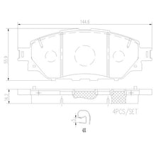 Cargar imagen en el visor de la galería, Balata Brembo P83167N - Mi Refacción