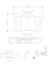 Cargar imagen en el visor de la galería, Balata Brembo P85020N - Mi Refacción
