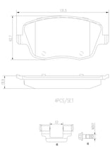 Cargar imagen en el visor de la galería, Balata Brembo P85057N - Mi Refacción