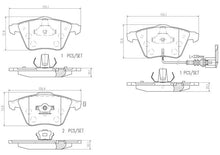 Cargar imagen en el visor de la galería, Balata Brembo P85079N - Mi Refacción