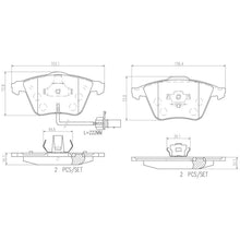 Cargar imagen en el visor de la galería, Balata Brembo P85097N - Mi Refacción