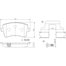 Cargar imagen en el visor de la galería, Balata Brembo P85100N - Mi Refacción