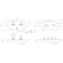 Cargar imagen en el visor de la galería, Balata Brembo P85102N - Mi Refacción