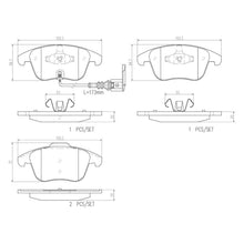 Cargar imagen en el visor de la galería, Balata Brembo P85112N - Mi Refacción