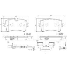 Cargar imagen en el visor de la galería, Balata Brembo P85119N - Mi Refacción