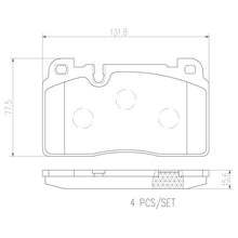 Cargar imagen en el visor de la galería, Balata Brembo P85122N - Mi Refacción