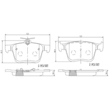 Cargar imagen en el visor de la galería, Balata Brembo P85125N - Mi Refacción