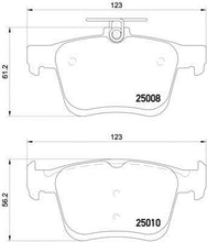 Cargar imagen en el visor de la galería, Balata Brembo P85125X - Mi Refacción