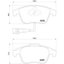 Cargar imagen en el visor de la galería, Balata Brembo P85130