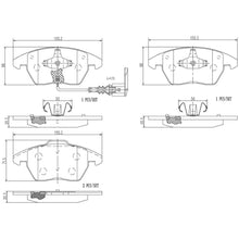 Cargar imagen en el visor de la galería, Balata Brembo P85146N - Mi Refacción