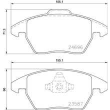 Cargar imagen en el visor de la galería, Balata Brembo P85148