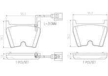 Cargar imagen en el visor de la galería, Balata Brembo P85152N - Mi Refacción