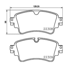 Cargar imagen en el visor de la galería, Balata Brembo P85154N - Mi Refacción