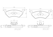 Cargar imagen en el visor de la galería, Balata Brembo P85158N - Mi Refacción