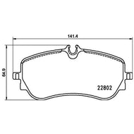 Balata Brembo P85172 - Mi Refacción