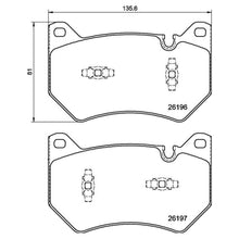Cargar imagen en el visor de la galería, Balata Brembo P85181 - Mi Refacción