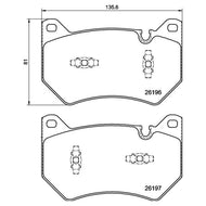 Balata Brembo P85181 - Mi Refacción