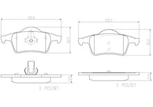 Cargar imagen en el visor de la galería, Balata Brembo P86014N - Mi Refacción