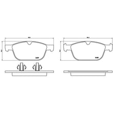 Cargar imagen en el visor de la galería, Balata Brembo P86023 - Mi Refacción