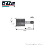 Junta Homocinética Race Rc-6334 - Mi Refacción