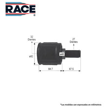 Cargar imagen en el visor de la galería, Junta Homocinética Race Rc-7008 - Mi Refacción