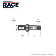 Cargar imagen en el visor de la galería, Junta Homocinética Race Rc-7010-1 - Mi Refacción