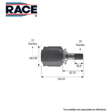 Cargar imagen en el visor de la galería, Junta Homocinética Race Rc-7014 - Mi Refacción