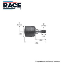 Cargar imagen en el visor de la galería, Junta Homocinética Race Rc-7015 - Mi Refacción
