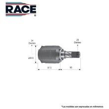 Cargar imagen en el visor de la galería, Junta Homocinética Race Rc-7032 - Mi Refacción
