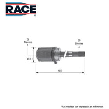 Cargar imagen en el visor de la galería, Junta Homocinética Race Rc-7048 - Mi Refacción